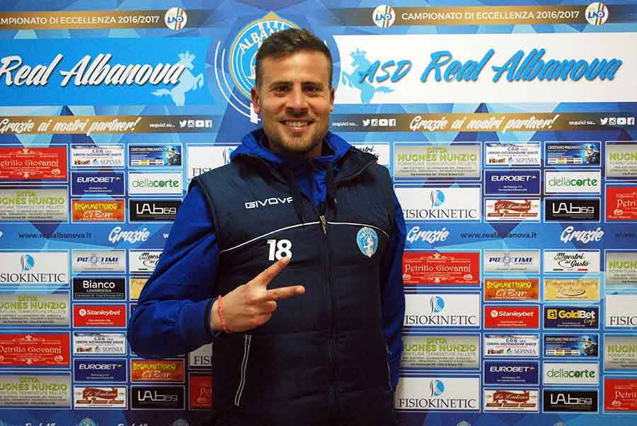 Real Albanova l’entusiasmo di Silvestro: “Vittoria pesante. Il mio gol dedicato a due persone speciali”