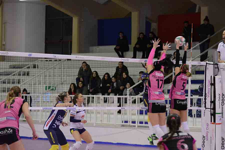 Medaglie d’Oro ancora amaro per la Volalto, passa Trento 3-1