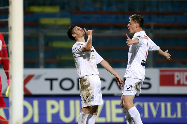 Casertana bella e vincente: la fotogallery del successo di Andria