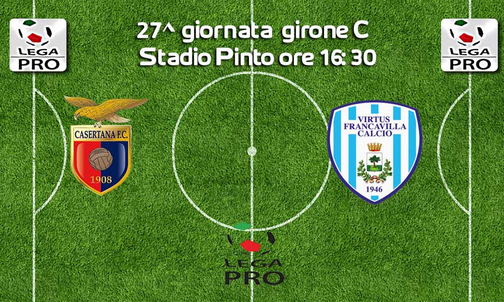 Le formazioni ufficiali di Casertana-Francavilla: torna De Marco, conferma per Lorenzini