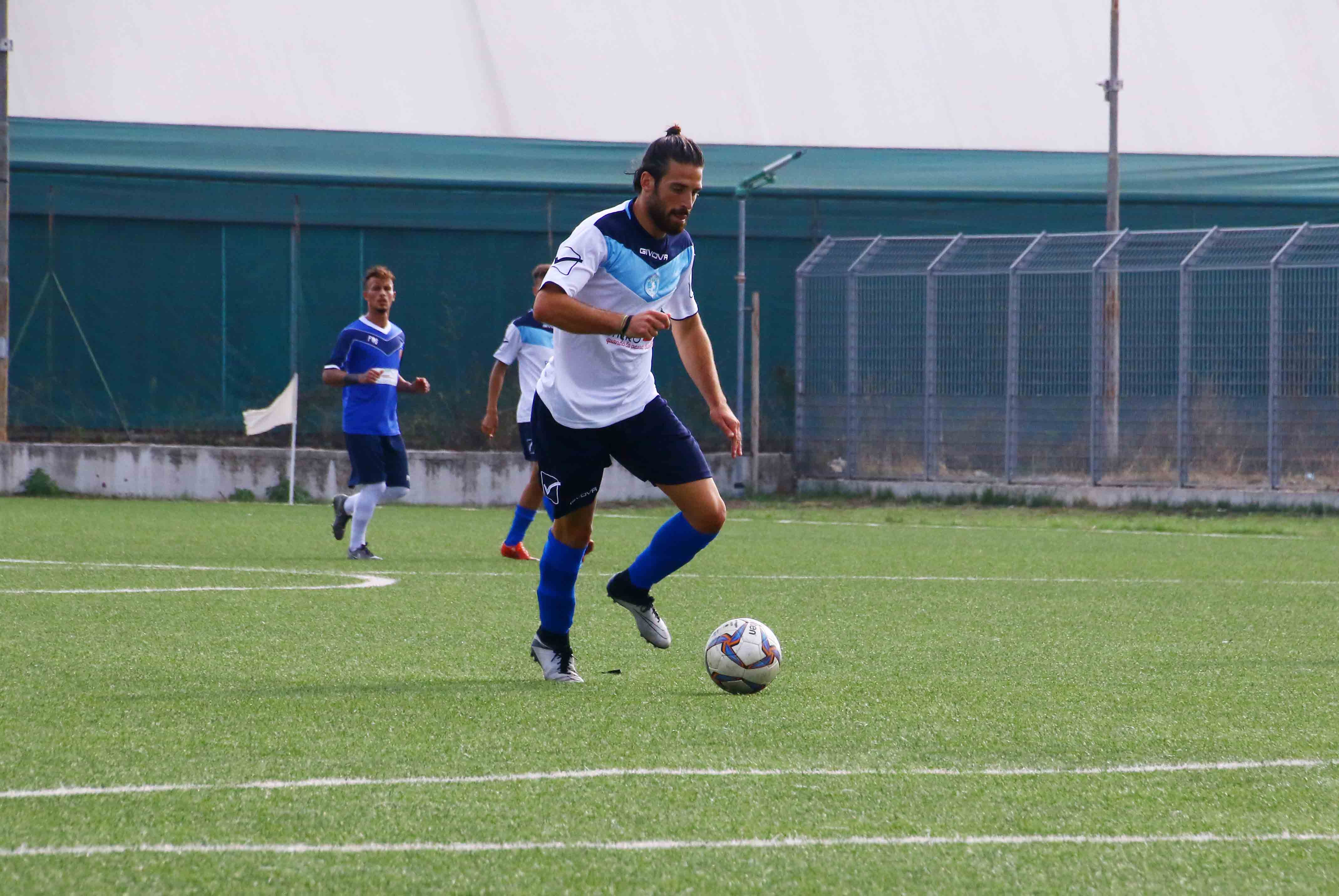 Fabrizio Guarracino con la maglia della Real Albanova