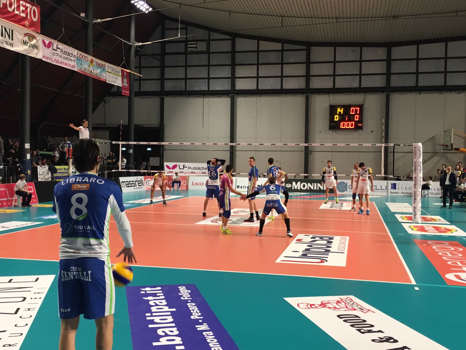 Non riesce l’impresa alla Sigma Aversa, la Monini Spoleto si impone 3-1