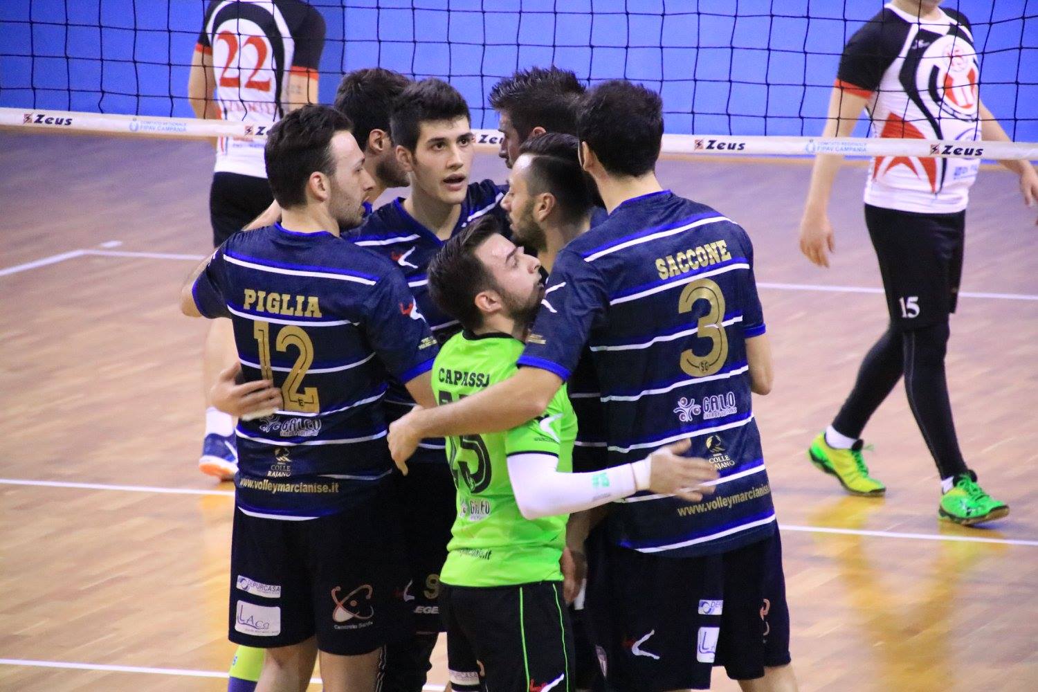 Il Volley Marcianise si prende i tre punti e il derby con il Granvolley Sparanise, Foniciello: “Vittoria merito di un gruppo speciale”