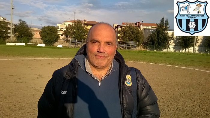 L'allenatore della juniores Giuseppe Castellano (foto Ufficio Stampa A.S.D. Real Maceratese)