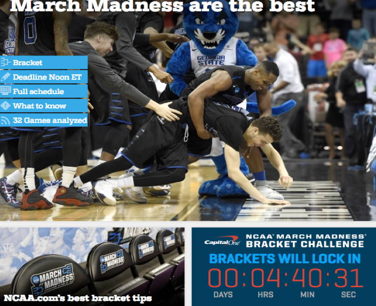 ‘Follie’ di marzo:  è tempo di March Madness!!!