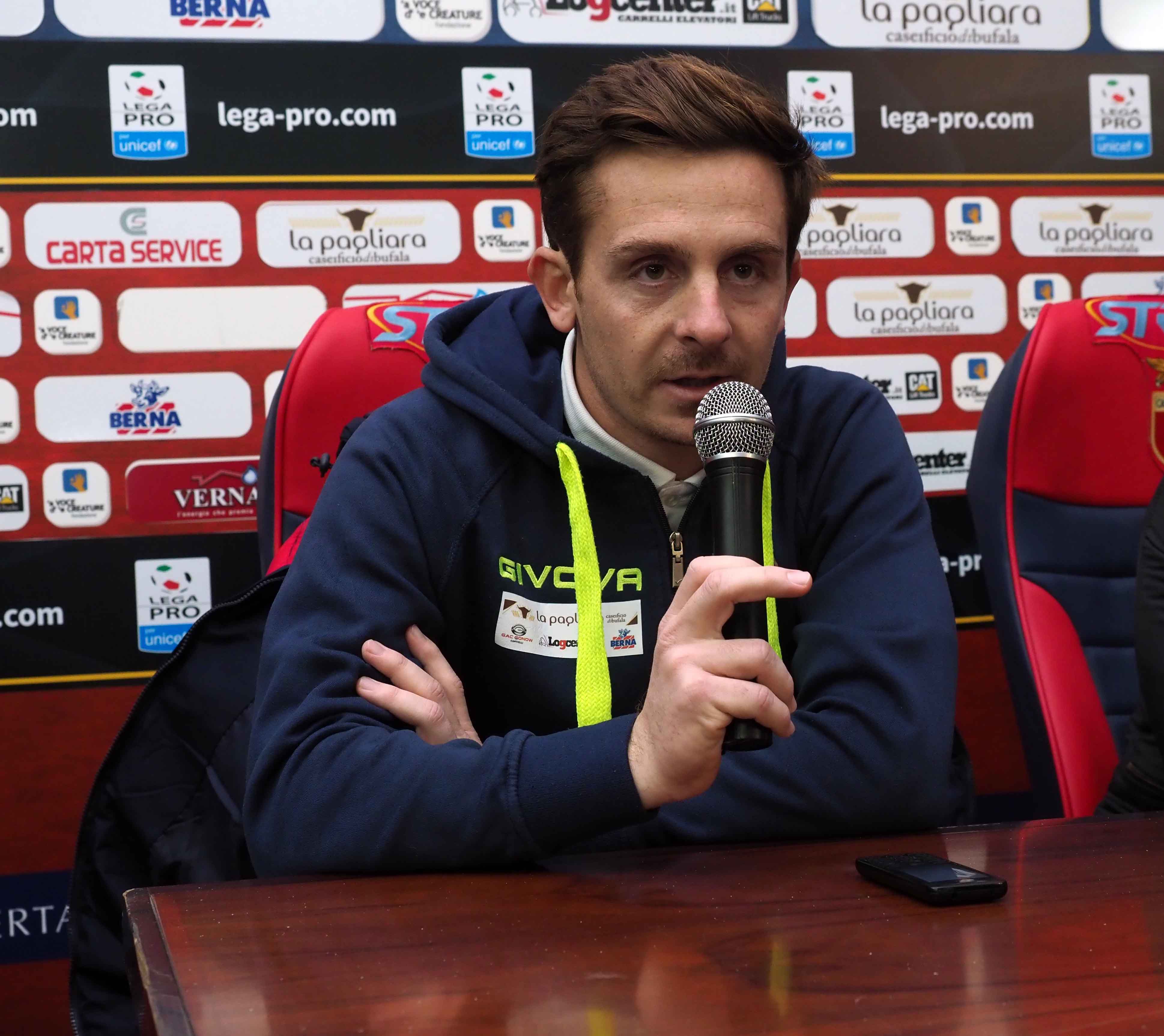 Tedesco rialza la Casertana: “Dimostriamo di avere più fame del Messina. Questo gruppo merita più della salvezza”