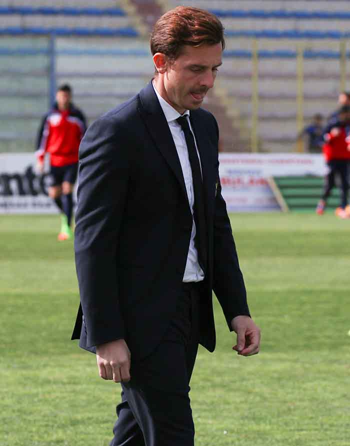 Casertana, Tedesco applaude i suoi: “Hanno dato il massimo, oggi potevamo anche vincere”