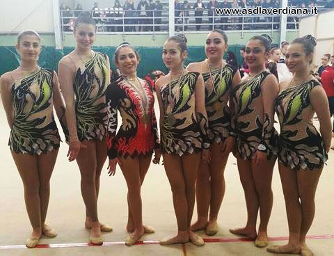 Ginnastica ritmica: una domenica da podio per La Verdiana