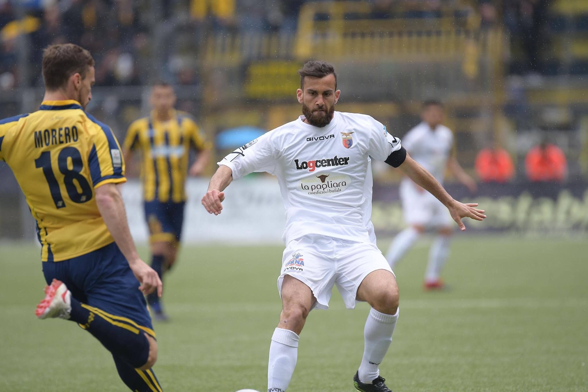 Luca Orlando in azione al 'Menti' (Foto Scialla)