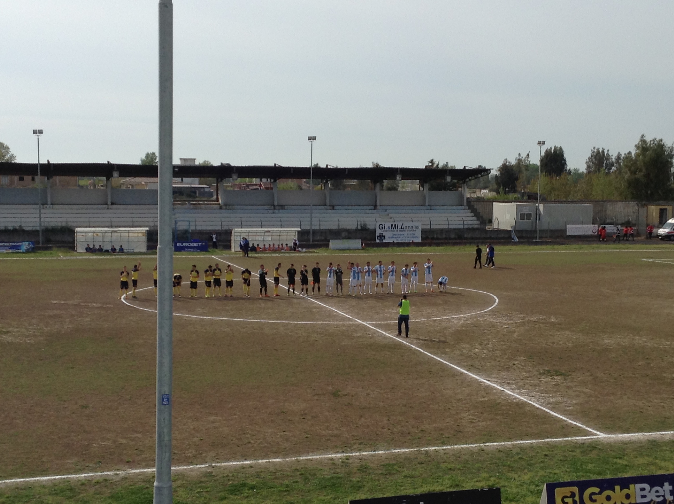 Pari e salvezza, la Sessana pareggia nella sfida casertana con la Real Albanova