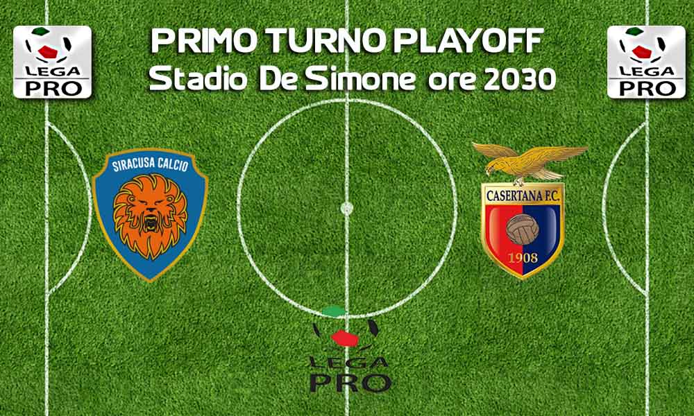 Le formazioni ufficiali di Siracusa-Casertana: falchetti col tridente, ma c’è una sorpresa in difesa