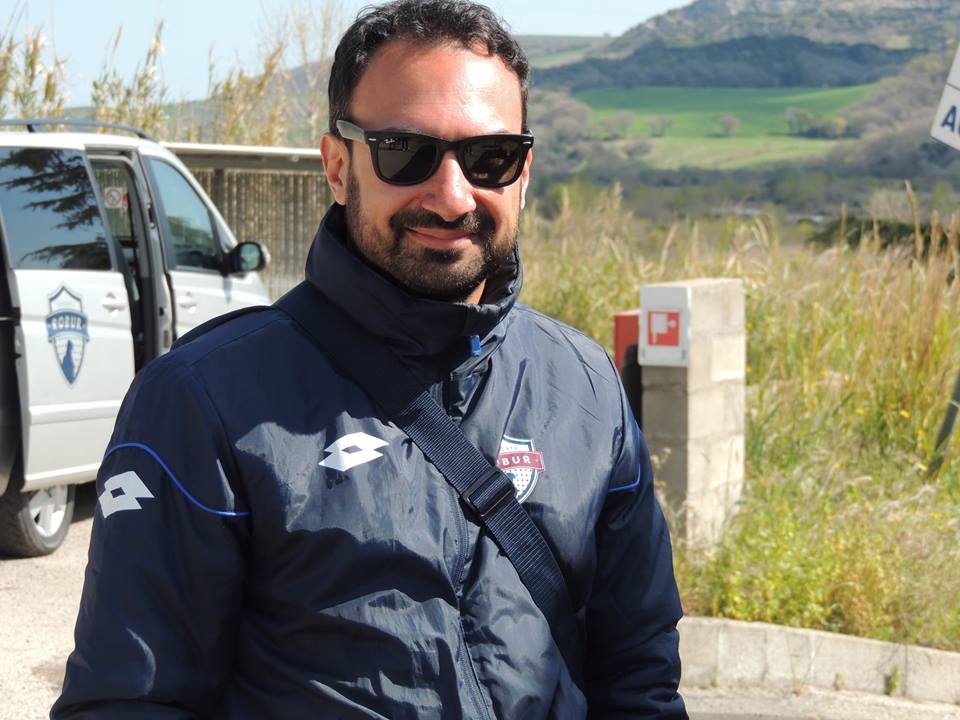 Fabio Carangio, allenatore dell'Hermes Casagiove