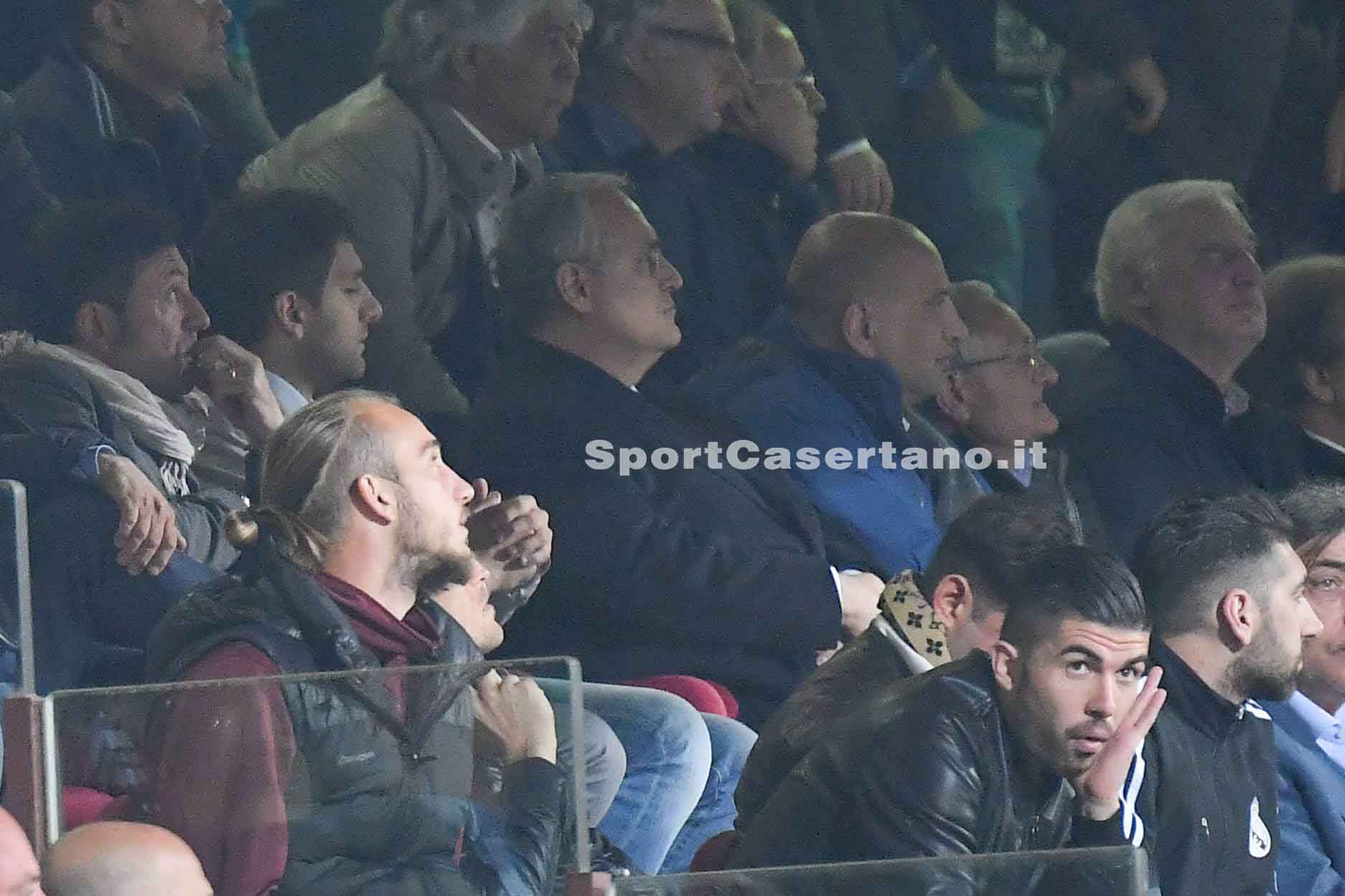 LA FOTO – Che coppia quei due all’Arechi!