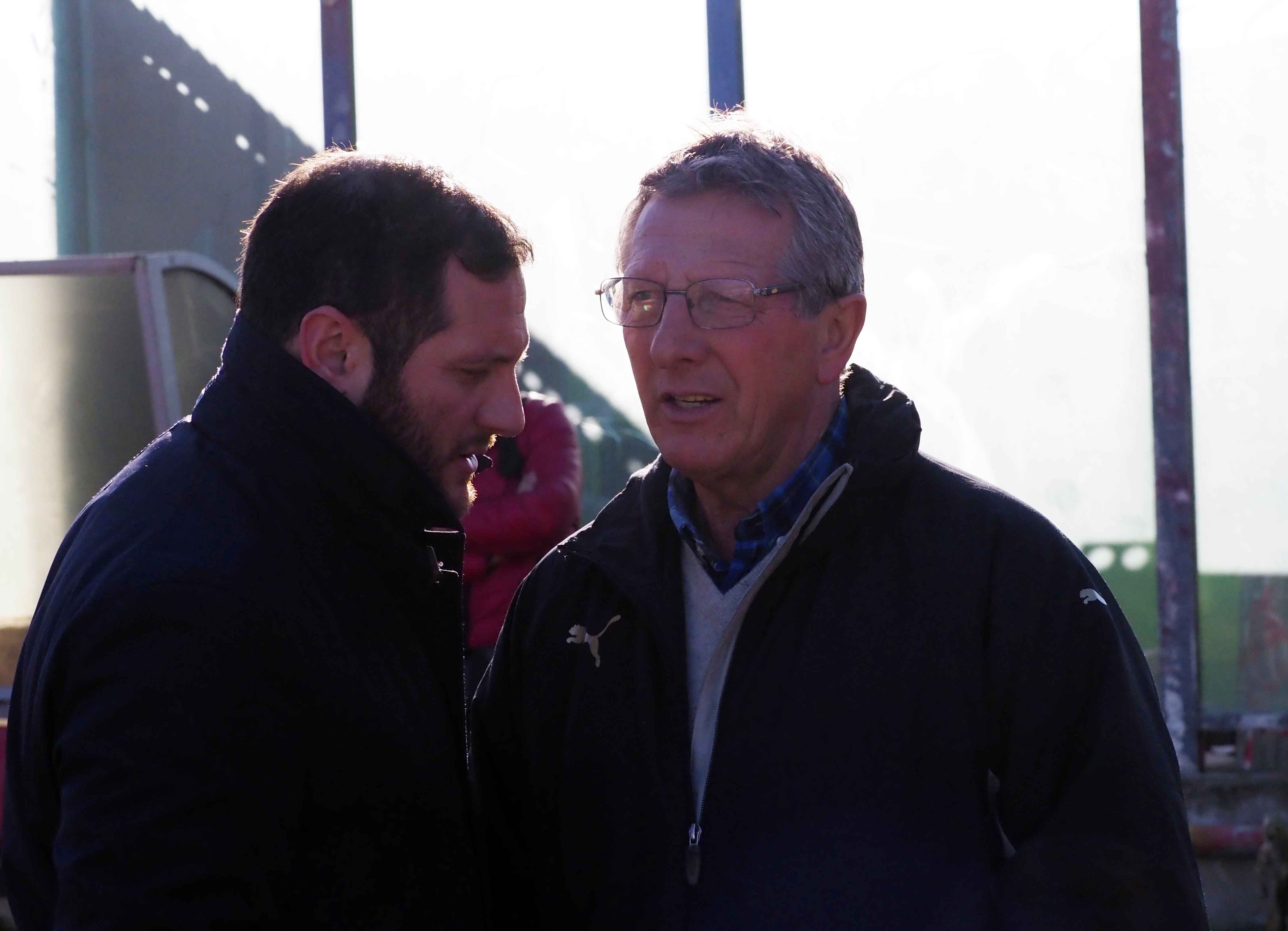Beppe Materazzi e Fabio De Carne (Foto Giuseppe Scialla)