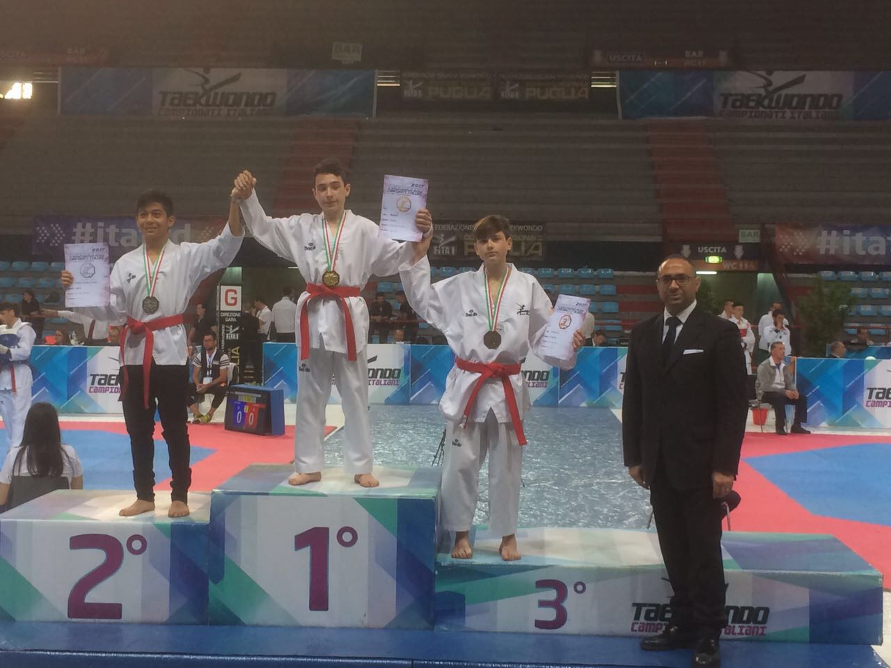 Taekwondo, D’Angelo terzo ai campionati italiani di combattimento