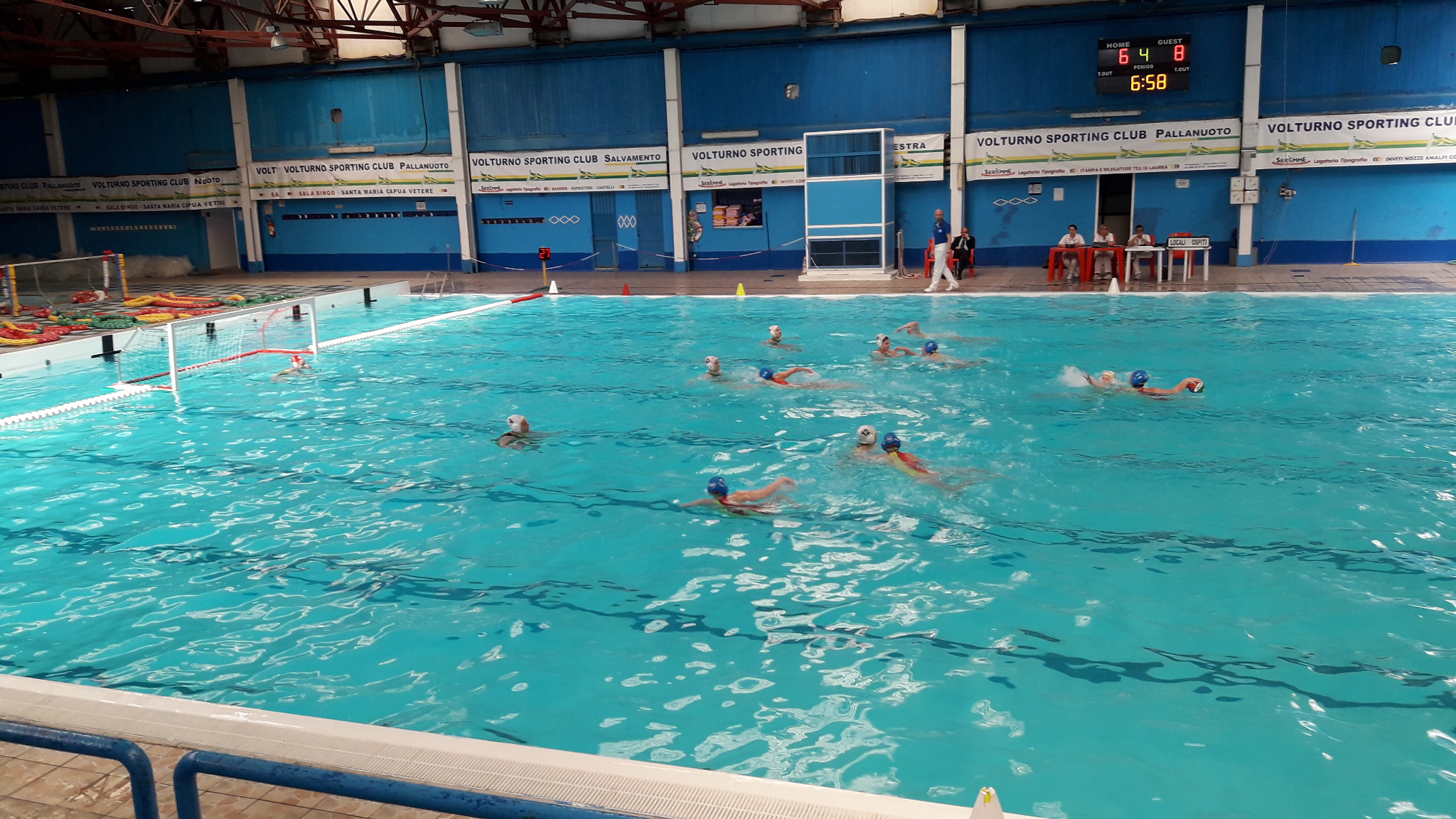 L’Acquachiara si aggiudica il match da recuperare col Volturno. Gara a porte chiuse non significa senza giornalisti