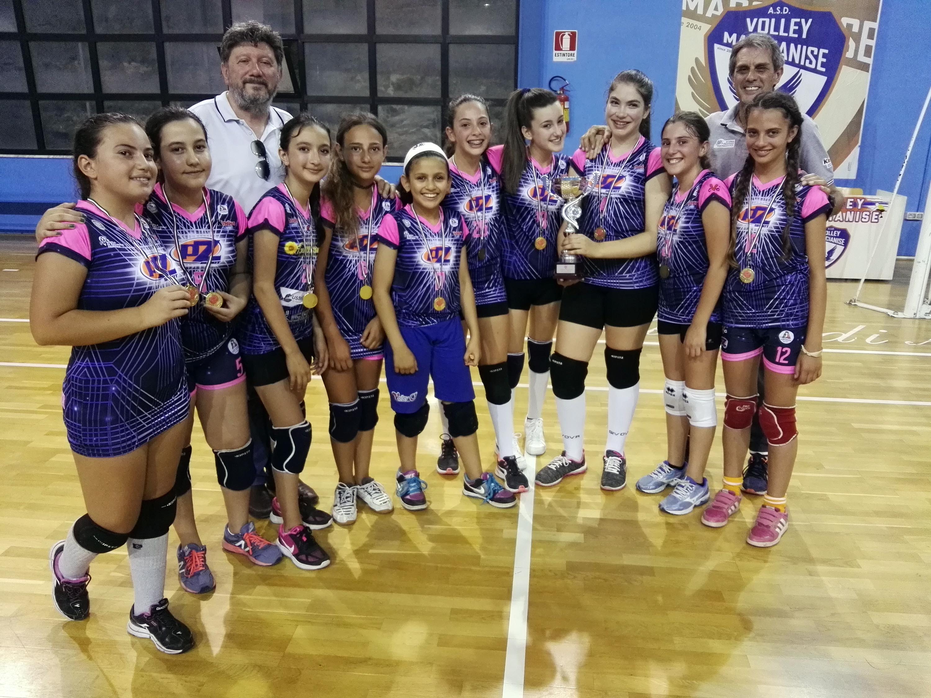 La Volley O’ di Orta di Atella campione provinciale under 12