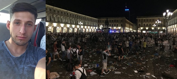 Terrore a Torino durante Juventus-Real Madrid. Il racconto straziante di un tifoso casertano: “Da festa poteva trasformarsi in tragedia”