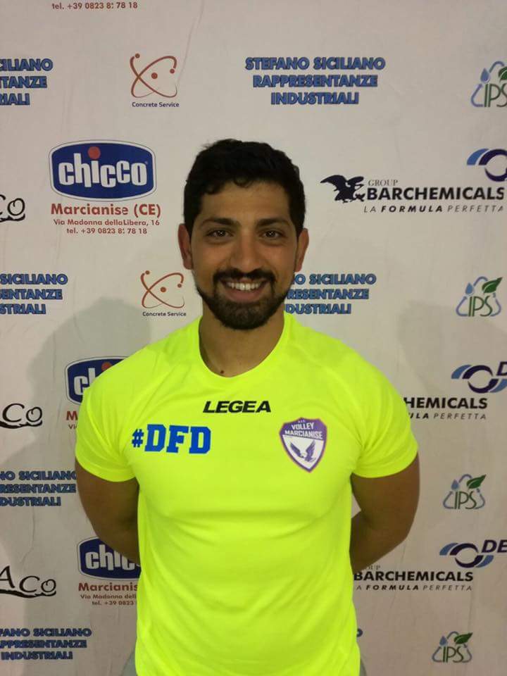 Volley Marcianise e Di Fuccia ancora insieme: “Un onore lavorare con questo club. E’ una sfida che vogliamo vincere”
