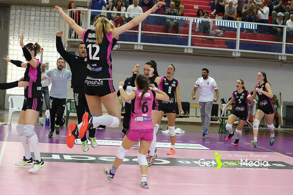 Caserta salva almeno la pallavolo: per la Volalto sarà ancora A2