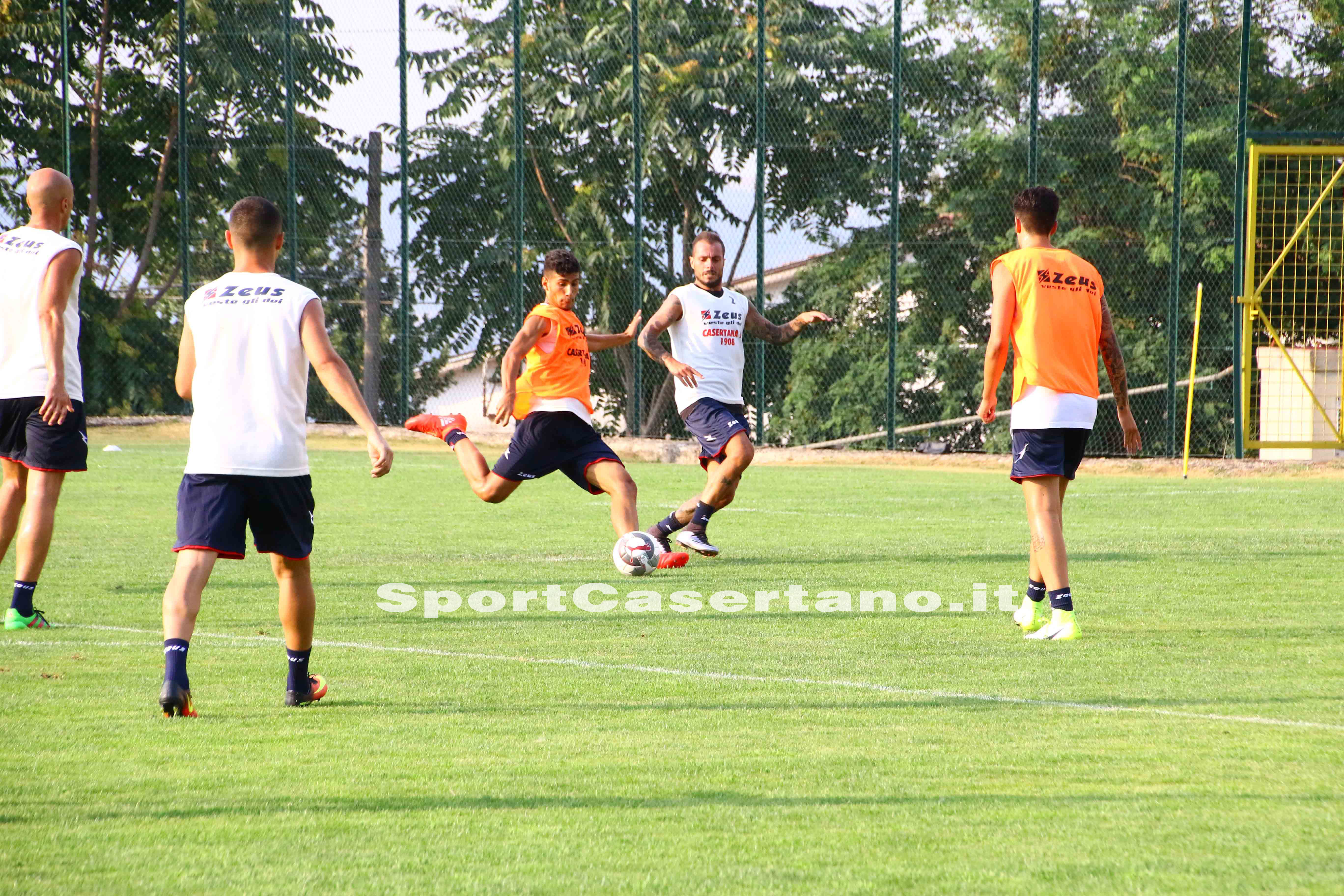 Casertana, nel ritiro di Sturno conclusa la prima giornata di lavoro: le foto della seduta pomeridiana