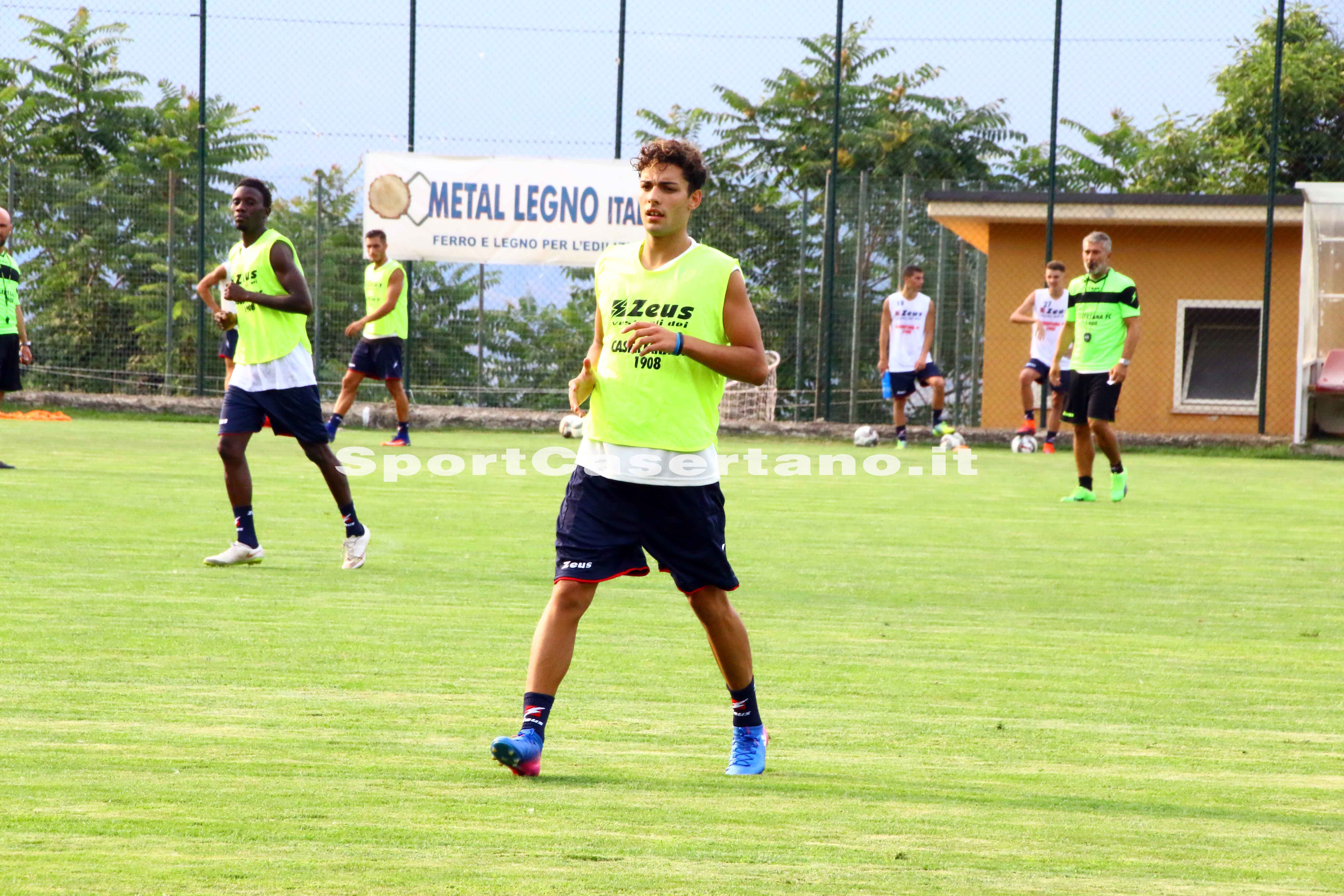 Casertana, il nuovo attaccante subito in campo