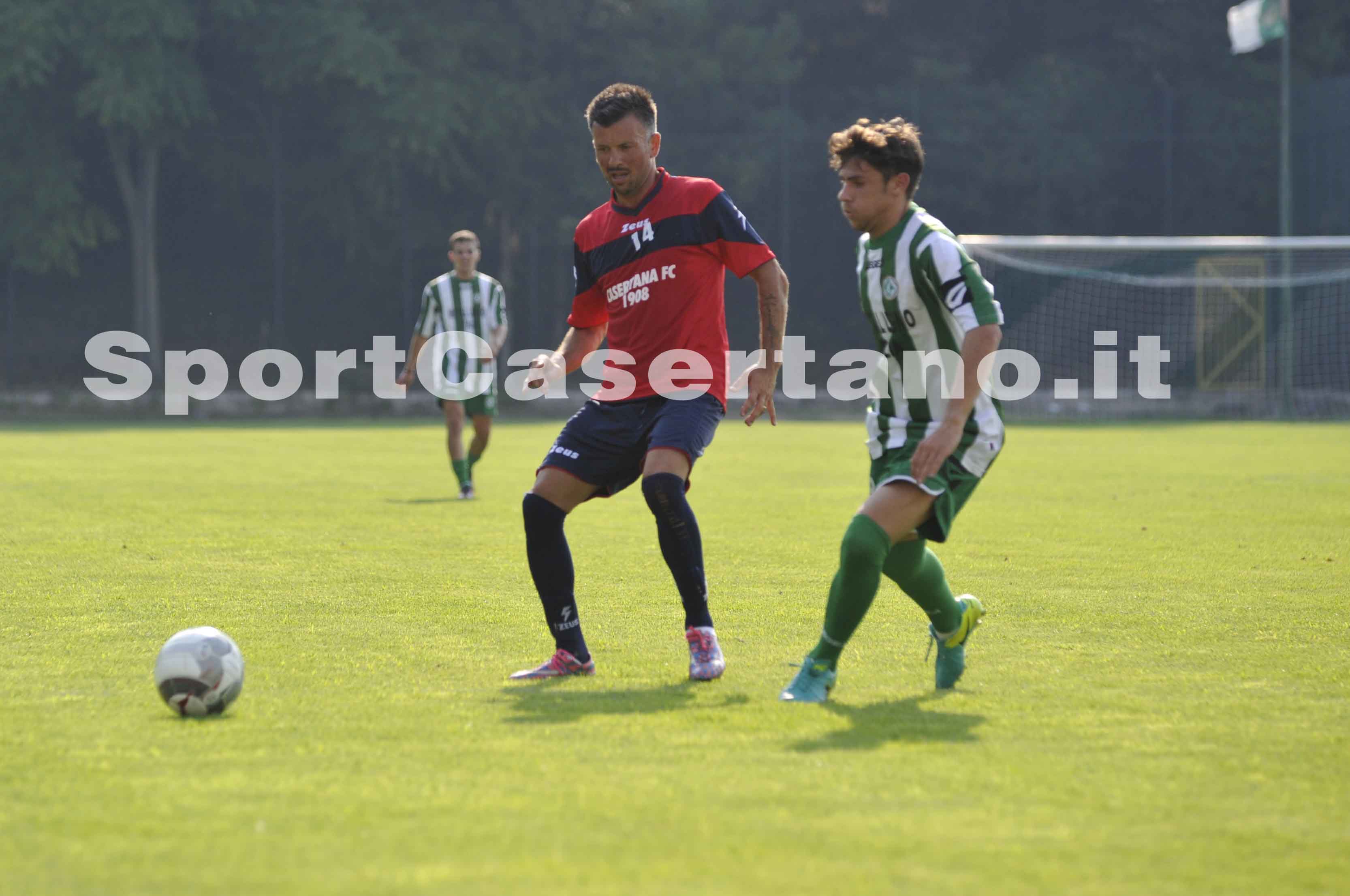 Doppio De Filippo e la Casertana batte l’Ariano Irpino in amichevole: la fotogallery dell’incontro