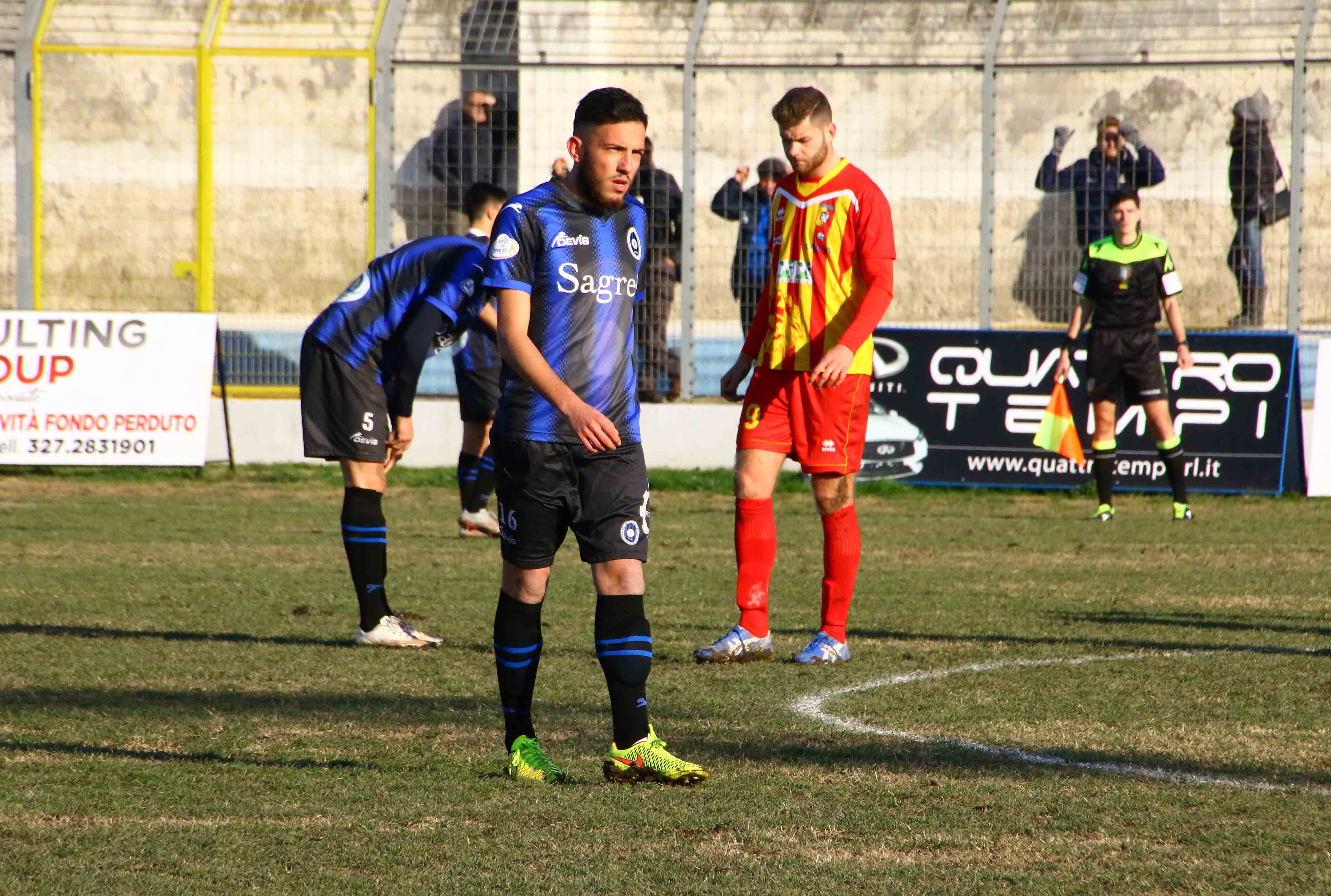 Rinforzo in difesa per l’Aversa, arriva un ex Gladiator