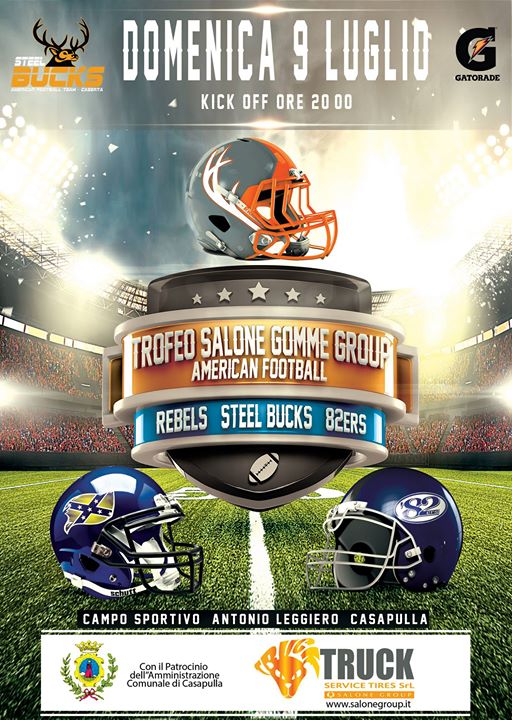 Primo impegno agonistico per gli Steel Bucks Caserta, domenica c’è il Torneo ‘Salone Gomme Group’