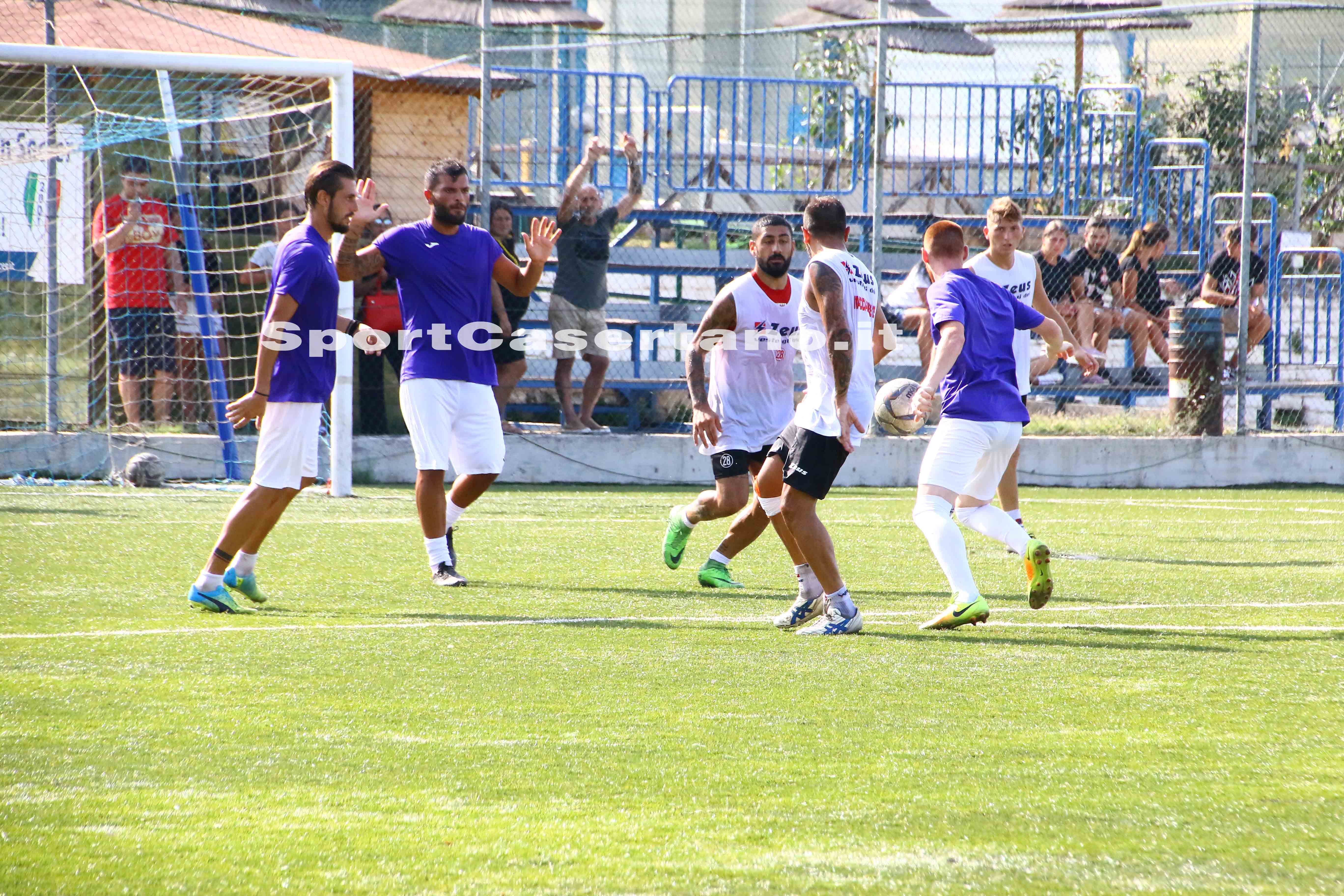 Un'azione della gara