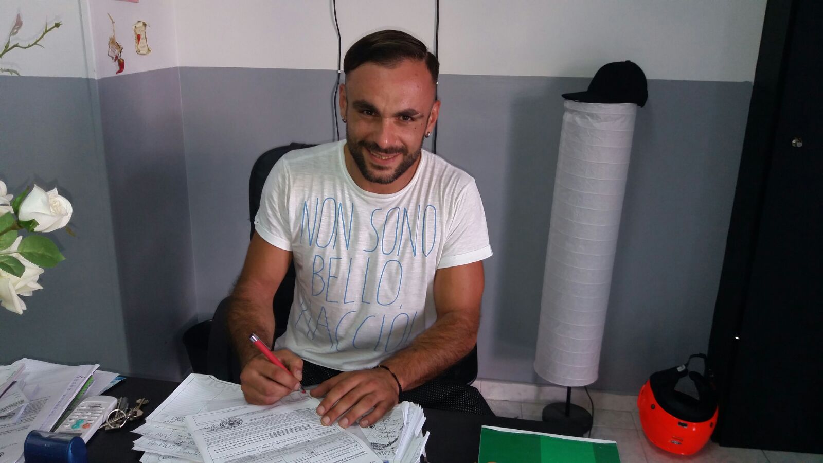 Il San Nicola riabbraccia Marco Sarniolo, il ds Solla entusiasta: “Un grande rinforzo, ci darà una grossa mano”