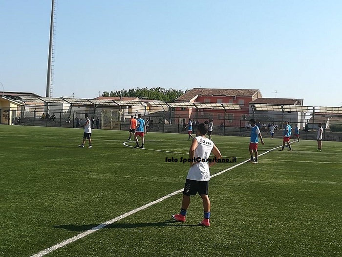Amichevole scoppiettante al “Comunale”: l’Hermes Casagiove prevale nel festival del goal sul Vitulazio