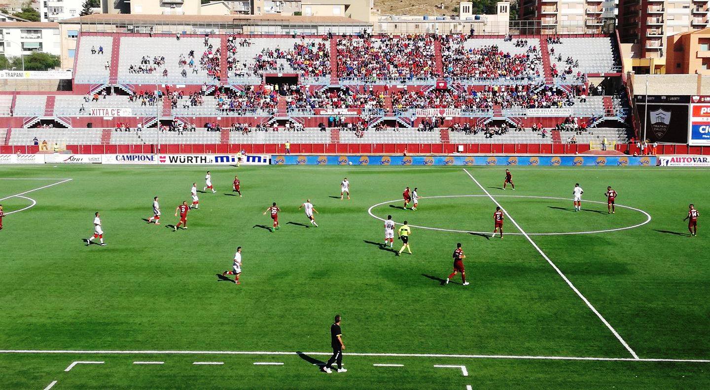 Casertana che beffa, sconfitta amarissima a Trapani