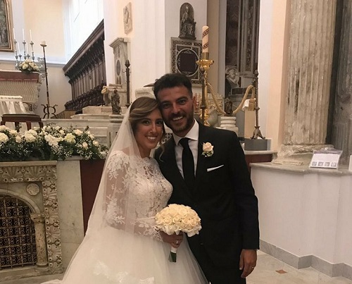 Fiori d’arancio in casa Hermes Casagiove: tanti auguri all’allenatore Valerio