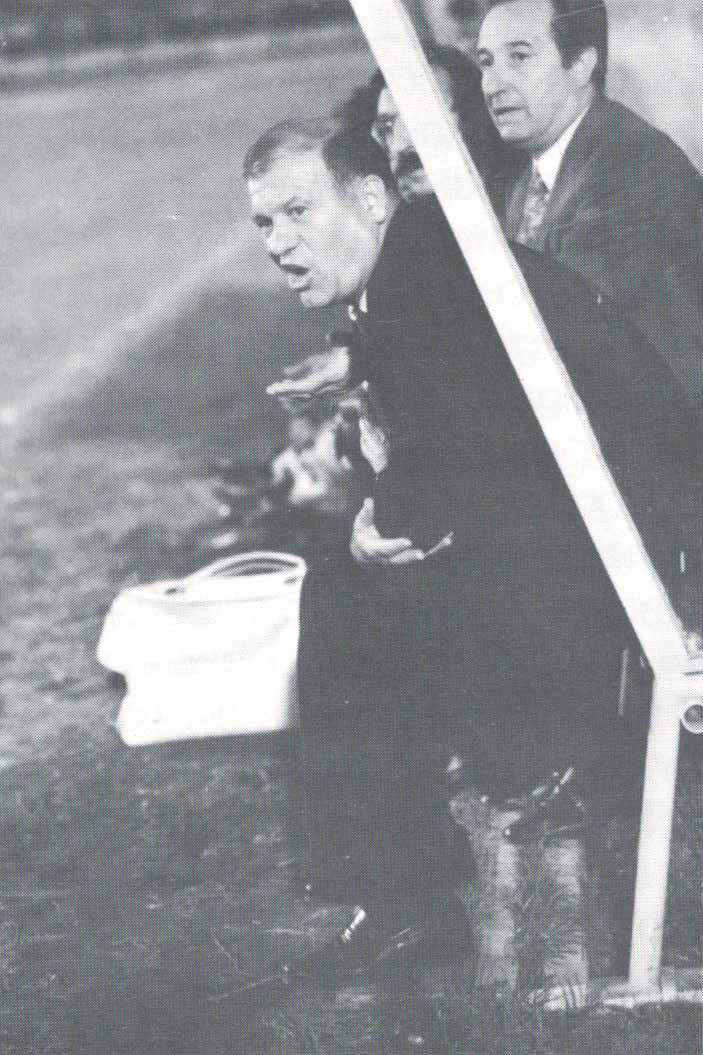 Mister Eugenio Bersellini nell'86 a Caserta