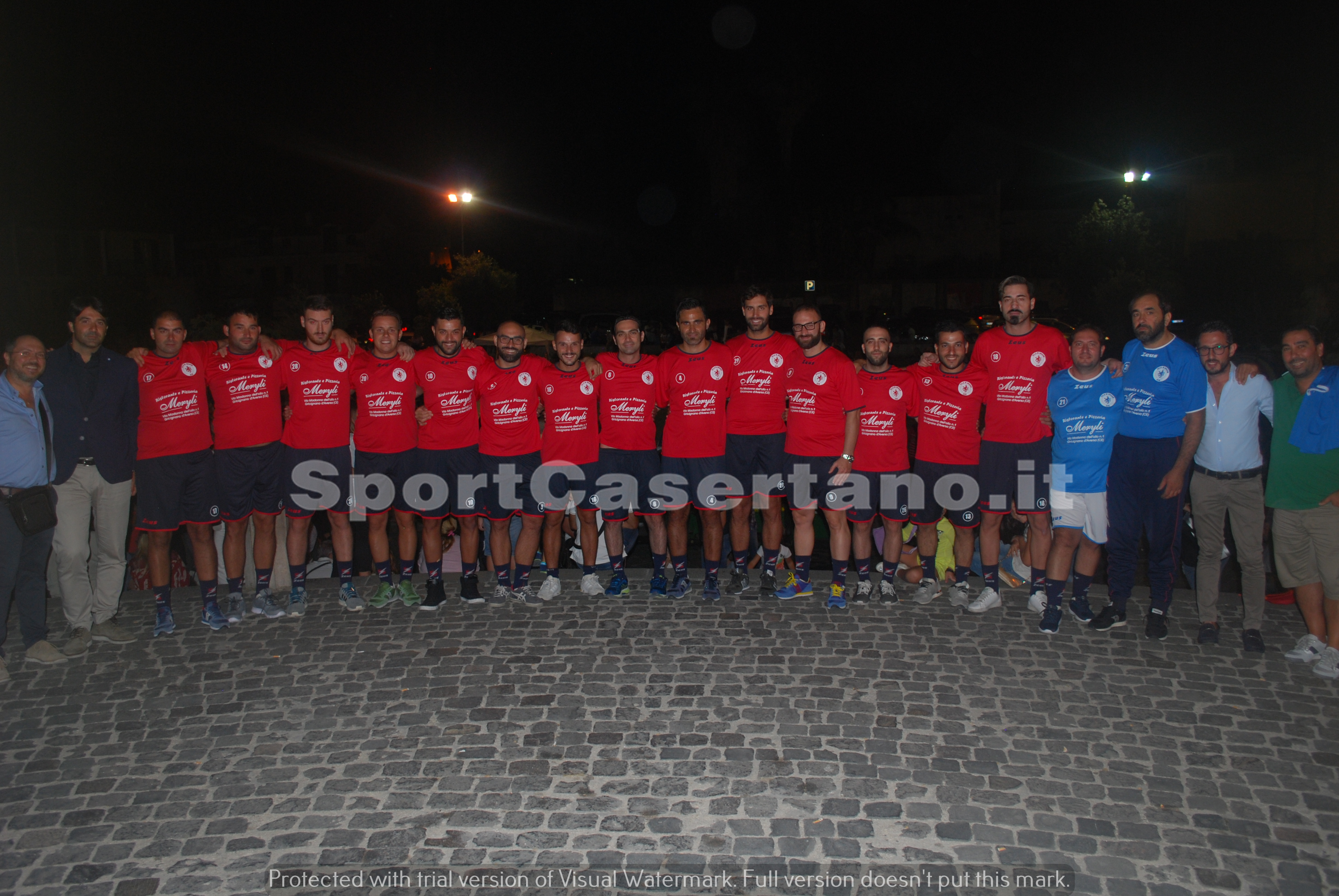 Villa di Briano: che entusiasmo alla presentazione della squadra. La fotogallery da “Piazza Cavour”