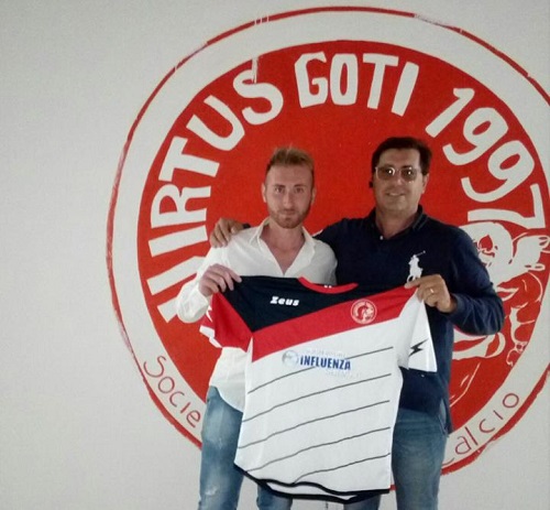 Virtus Goti, ufficializzato un nuovo acquisto alla vigilia del big match di Villa Literno. Arriva un attaccante ex Cicciano ed Afragolese
