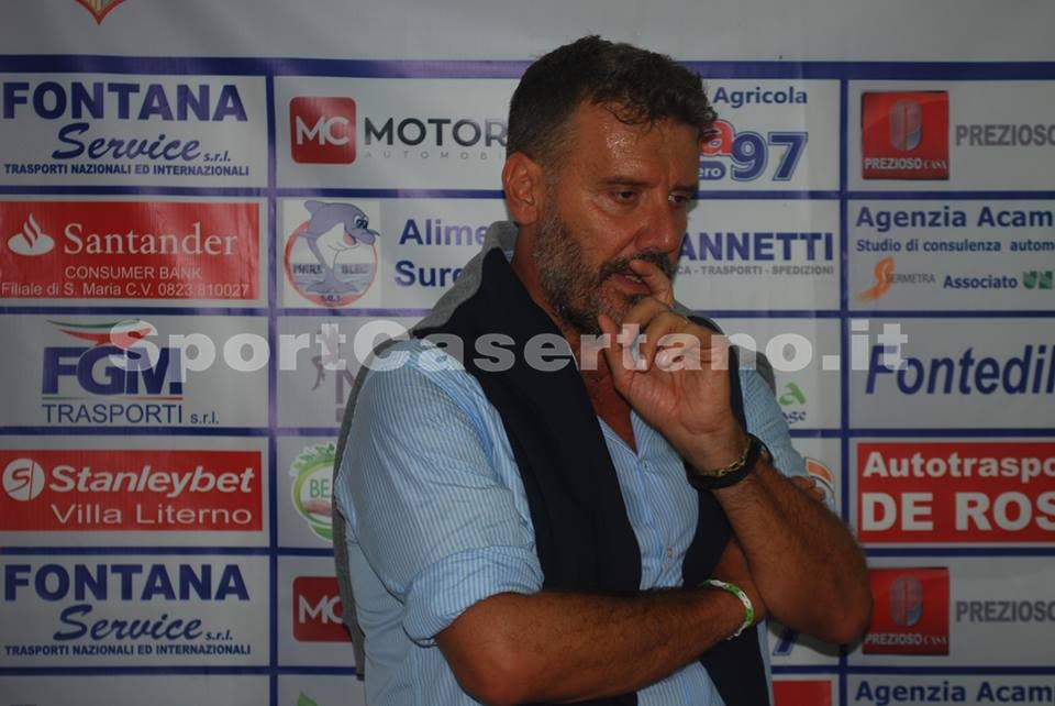 Buona la prima per Ulivi sulla panchina del Villa Literno: “Partita non semplice da sbloccare contro un Hermes Casagiove ben messo in campo”