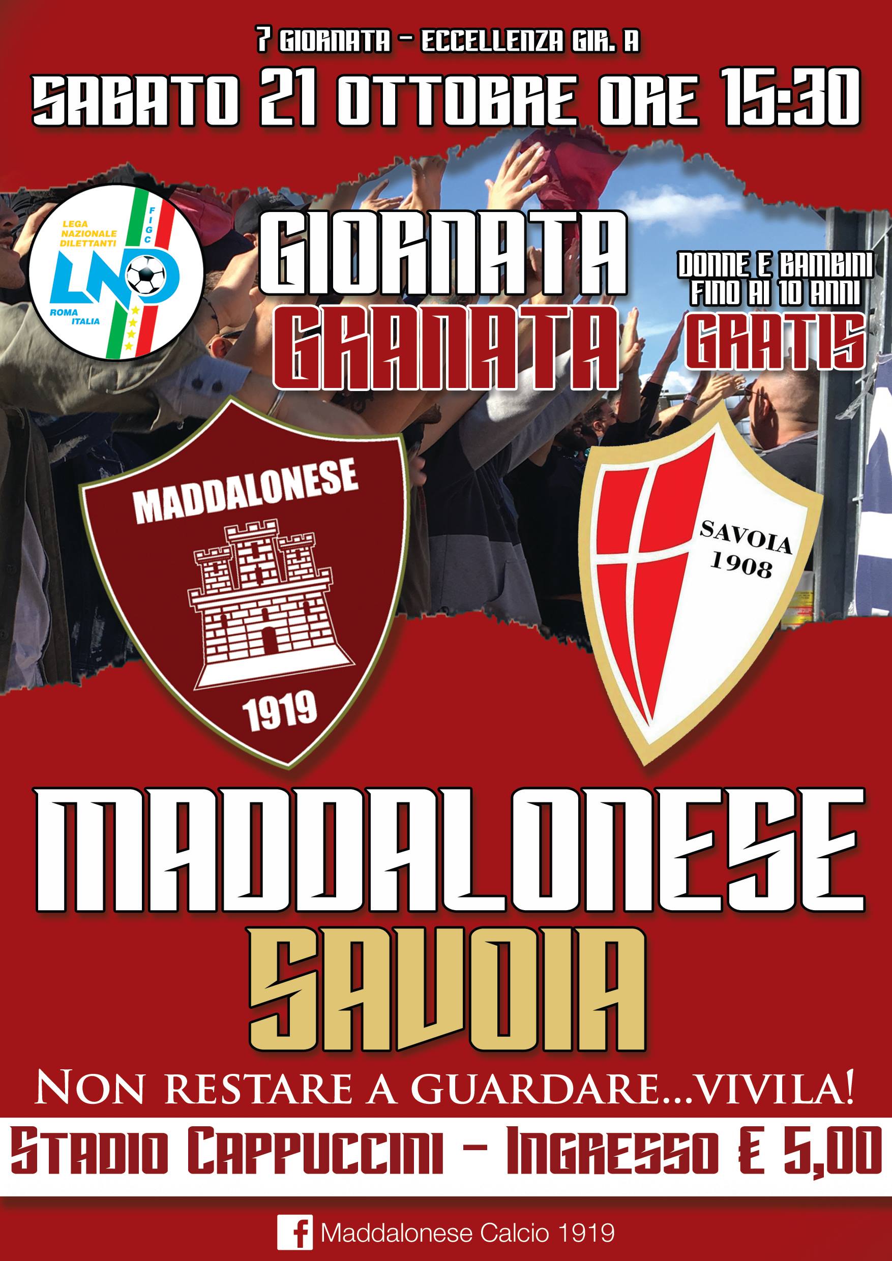 Maddalonese-Savoia è già caccia al biglietto: sabato big match al ‘Cappuccini’