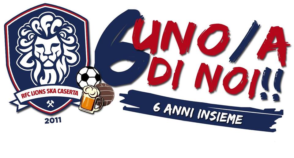Gli RFC Lions Ska lanciano l’iniziativa “6 uno/a di noi”: programma ricco di eventi per il sesto compleanno