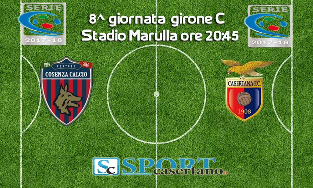 Le probabili formazioni di Cosenza-Casertana: D’Angelo pensa a un paio di novità