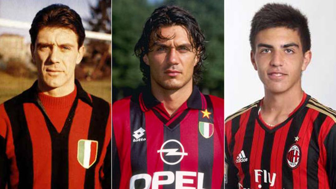 Cesare, Paolo e Christian Maldini (foto Gazzetta dello Sport)