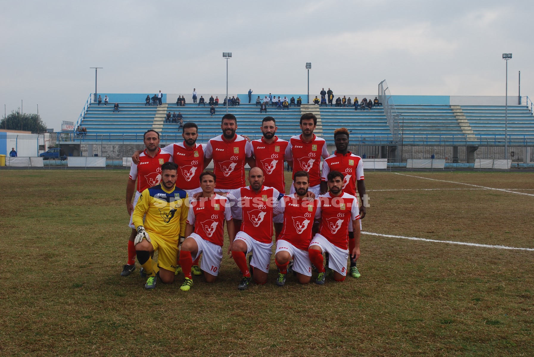 La sfortuna perseguita il Don Peppe Diana, al “Comunale” arriva solo un pari con l’Amorosi