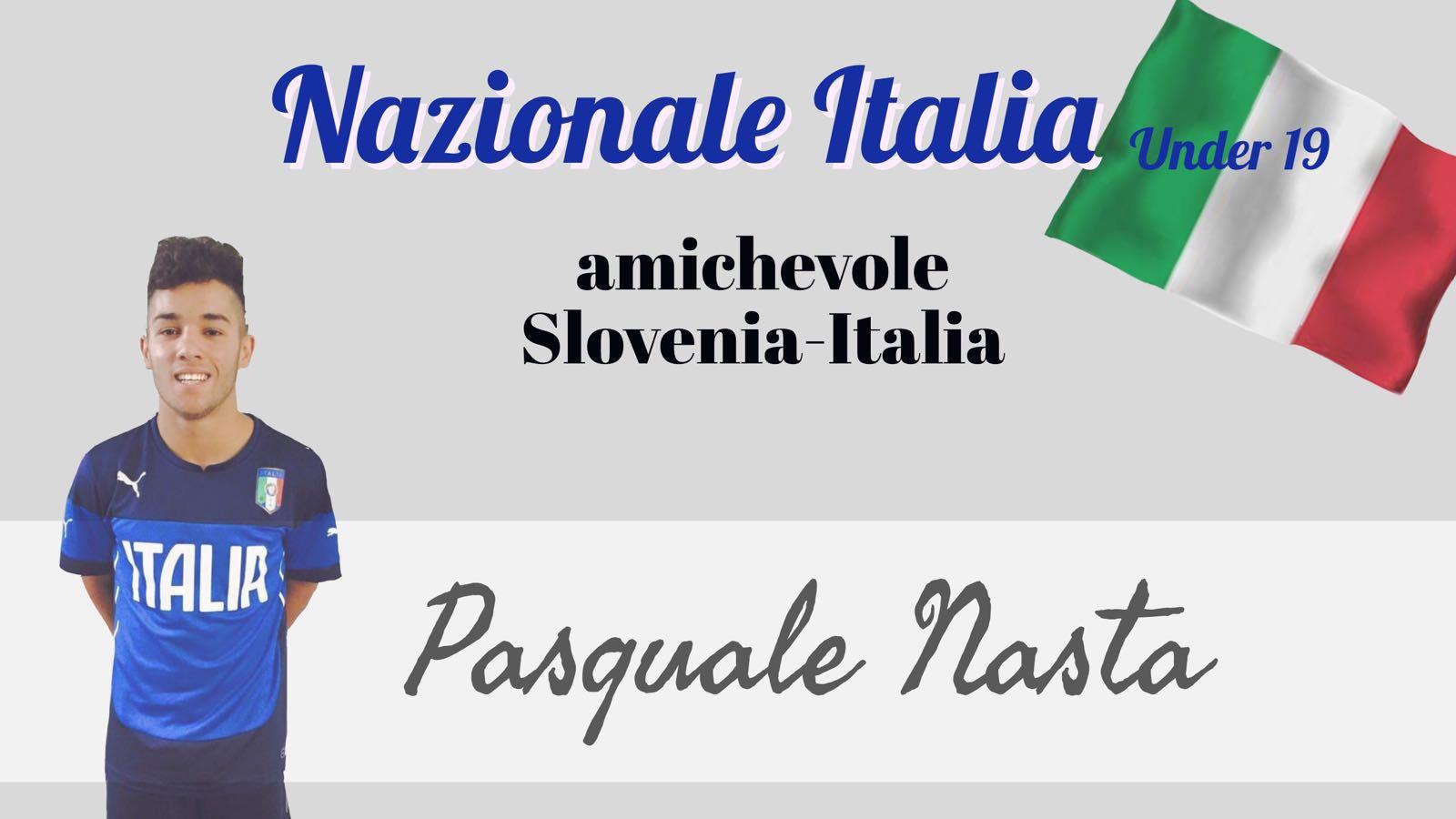 MFA, Nasta convocato in Nazionale per la doppia amichevole contro la Slovenia