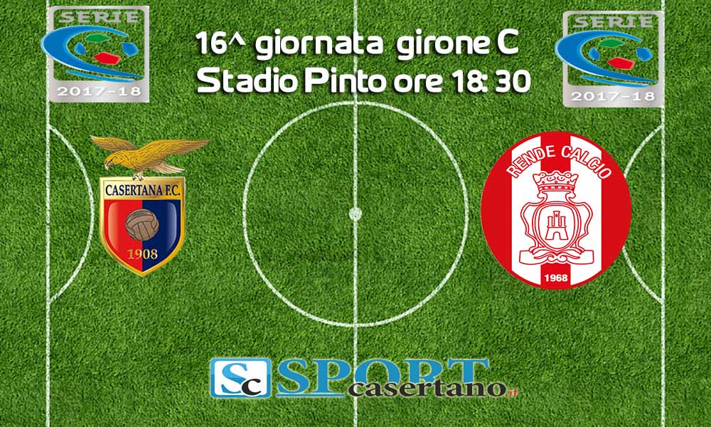 Casertana-Rende, le formazioni ufficiali: moduli speculari e novità per i due allenatori