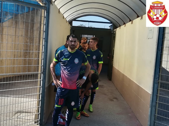 Capasso scuote l’Hermes Casagiove: “Con l’Olimpia Casalnuovo sarà una battaglia. Siamo un bel gruppo e lottiamo per la salvezza”