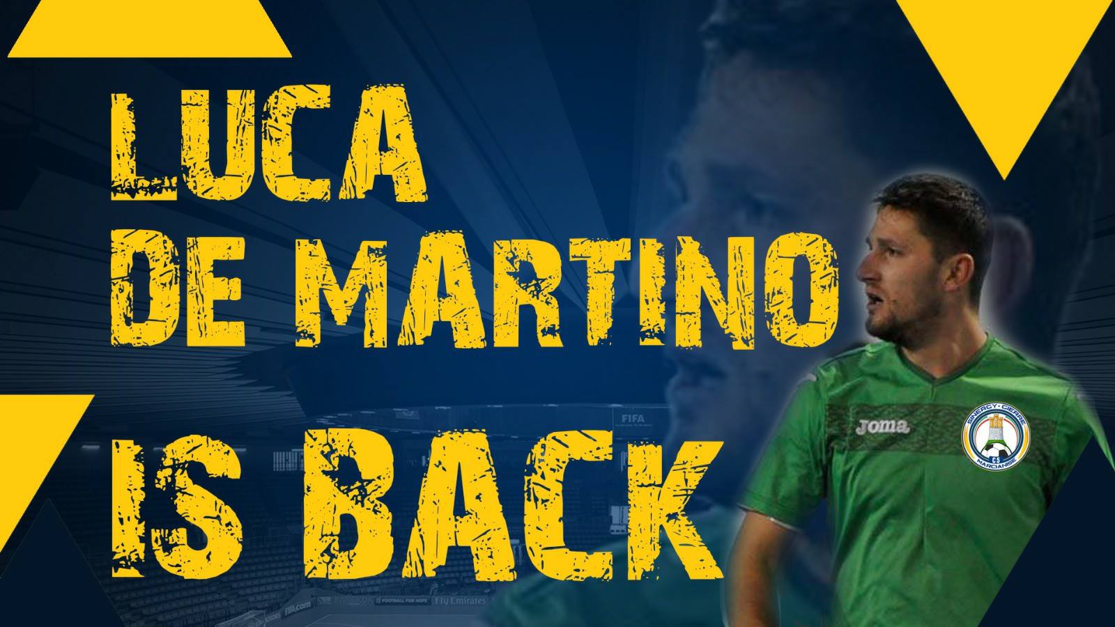 La Sinergy Gierre Marcianise riabbraccia De Martino: “Felice di essere tornato a casa, non vedo l’ora di giocare al Palamoro”