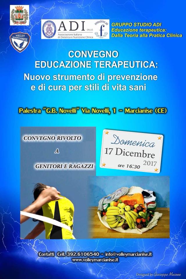 Il Volley Marcianise apre le porte per la prima volta a nuove strategie di cambiamento per sovrappeso e obesità