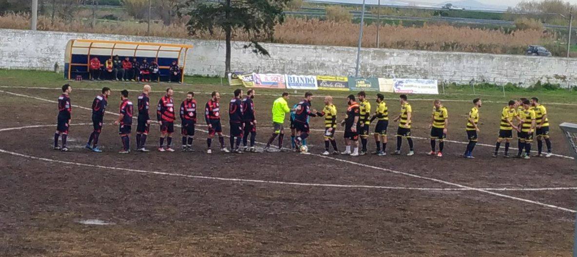 Finisce in parità il big match tra Castel Volturno e Villa di Briano, i rossoblù allungano la striscia positiva