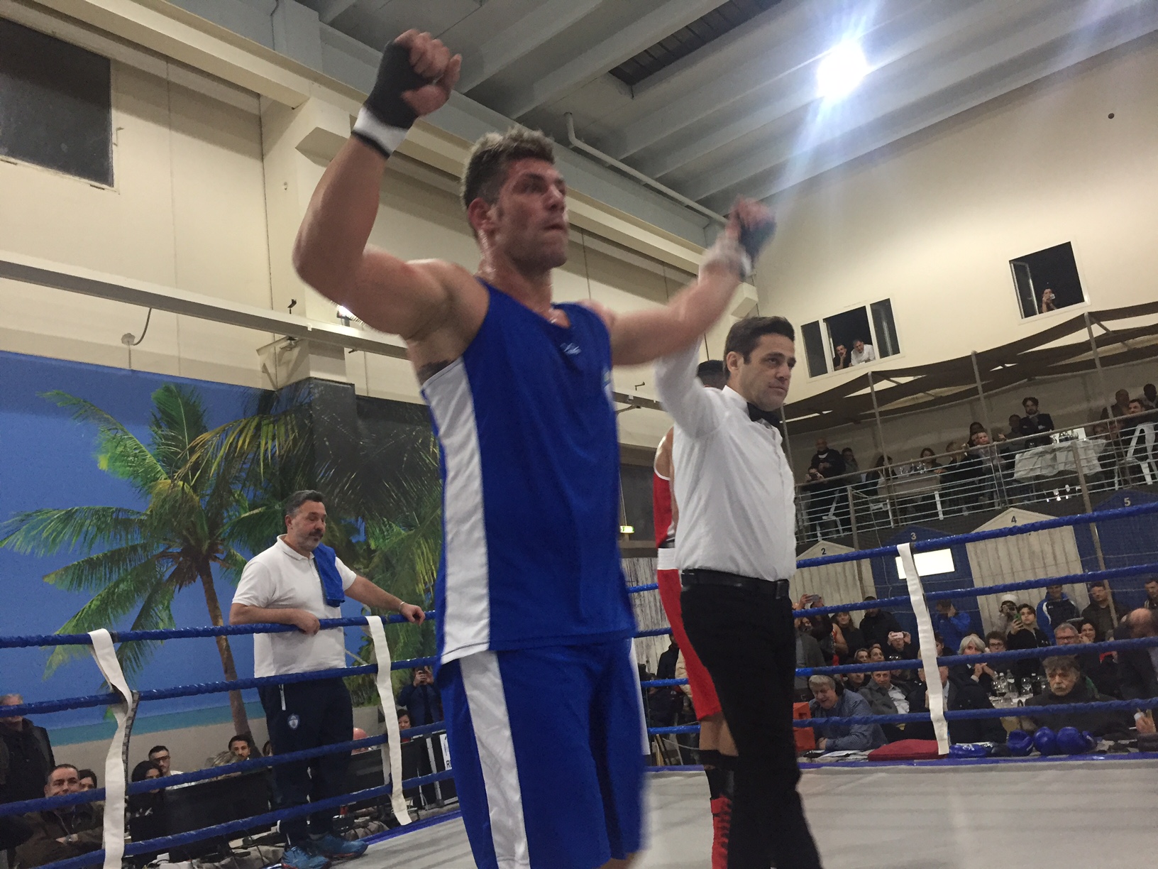 Show di ‘Tatanka’ Russo e l’Italia travolge la Francia al Copacabana Beach di Marcianise